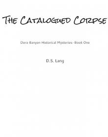 The Catalogued Corpse