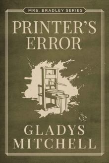 Printer's Error (Mrs. Bradley)