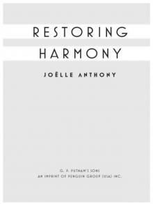 Restoring Harmony