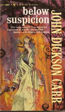 Below Suspicion
