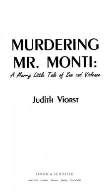 Murdering Mr. Monti