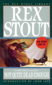 Rex Stout - Nero Wolfe 10