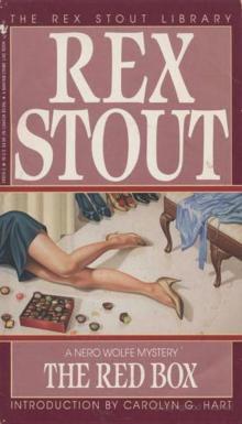 Rex Stout - Nero Wolfe 04 - The Red Box