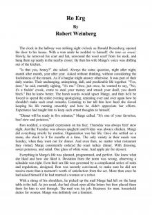 Robert Weinberg Robert Weinberg