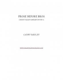 Prose Before Bros Prose Before Bros
