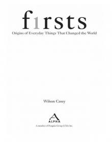 Firsts